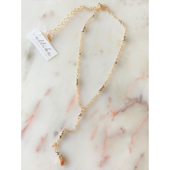 Ettika Revolve Gold Statement Necklace - Picture 1 of 3